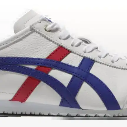 ASICS 66 de perfil bajo en blanco, zapatilla de diario de mujer