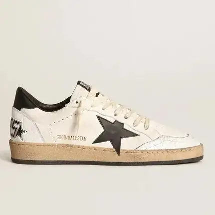 Golden Goose retro en blanco · variante 3, zapatilla de firma de mujer