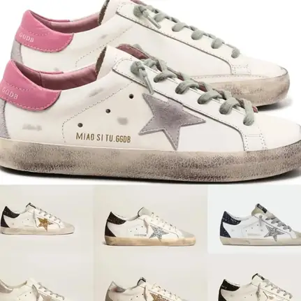 Golden Goose Superstar retro en rosa, zapatilla retro de mujer
