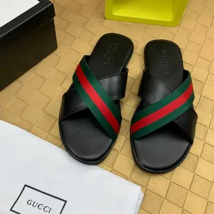 Gucci chancla de tiras cruzadas, sandalia de mujer