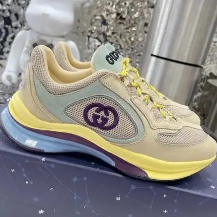 Gucci Gucc Run, zapatilla de suela alta de mujer