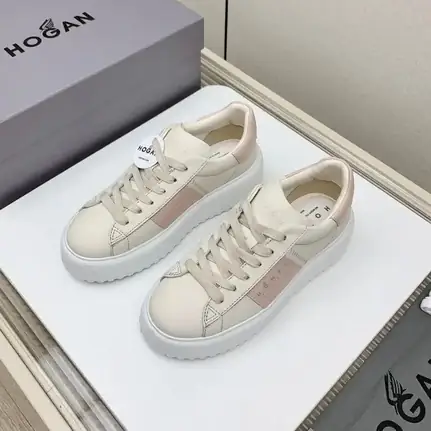 Hogan de perfil bajo en beige · variante 2, zapatilla de diario de mujer