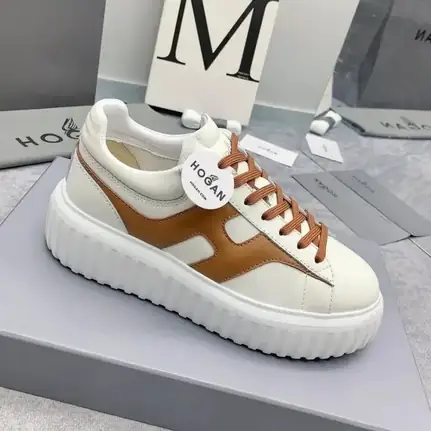 Hogan de suela gruesa en beige · variante 2, zapatilla de suela alta de mujer