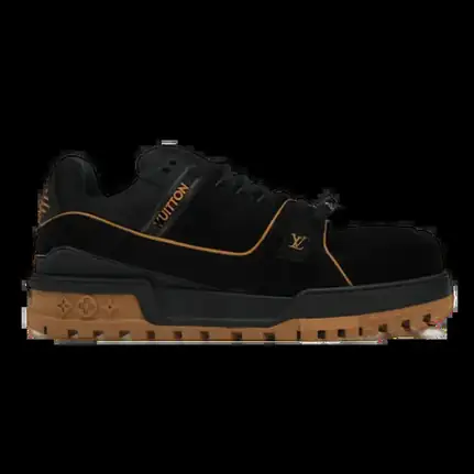 Louis Vuitton Trainer de suela gruesa en negro · variante 2, zapatilla de firma de mujer