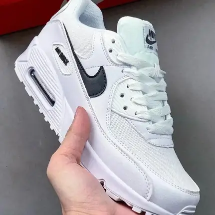Nike Air Max 90 estilo skate en blanco · variante 2, zapatilla de running de mujer