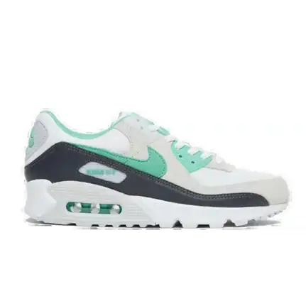 Nike Air Max 90 estilo skate en verde, zapatilla de running de mujer