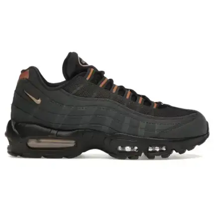 Nike Air Max 95 de running en negro, zapatilla de running de mujer