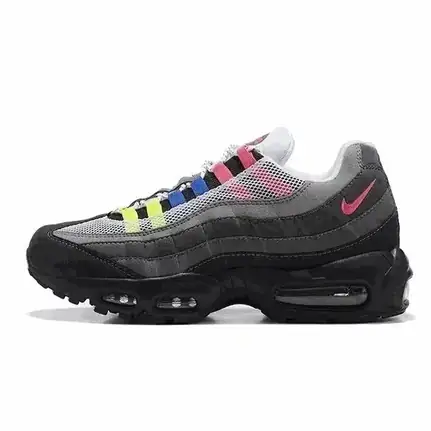 Nike Air Max 95 de suela gruesa en gris, zapatilla de running de mujer