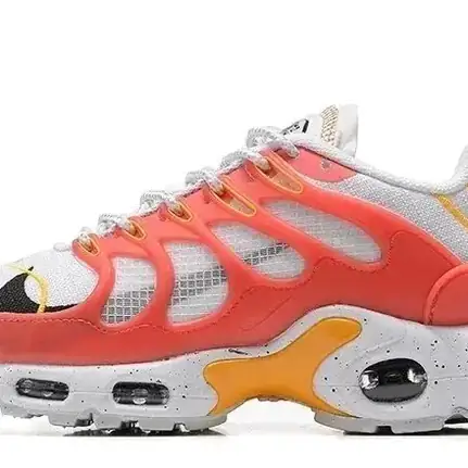 Nike Air Max Plus de suela gruesa en amarillo, zapatilla de running de mujer