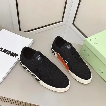 Off-White de perfil bajo en amarillo · variante 2, zapatilla de firma de mujer