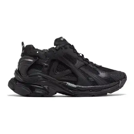 BAL-Runner HX11 estilo skate en negro, zapatilla de diario de mujer