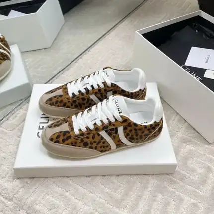 Celine retro en marrón, zapatilla retro de mujer