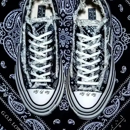 G.O.P. Lows Paisley, zapatilla de suela alta de mujer