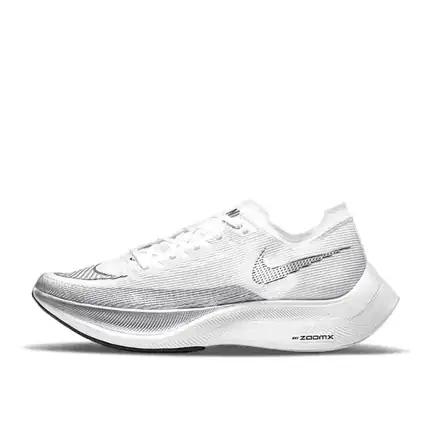 Zapatilla de diseño propio de running en blanco, zapatilla de running de mujer