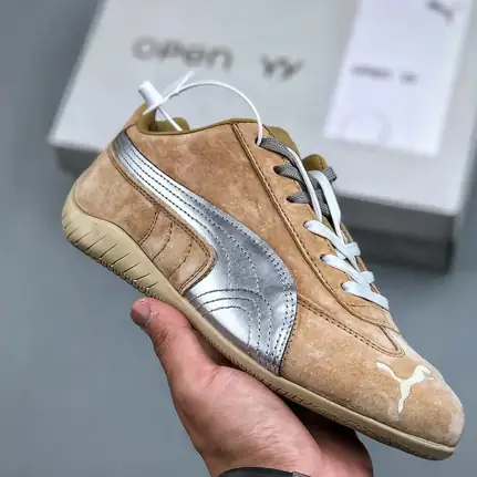 Puma retro en gris, zapatilla retro de mujer