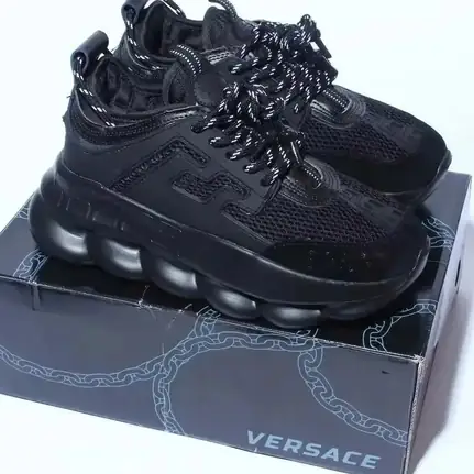Versace Chain Reactiong, zapatilla retro de mujer